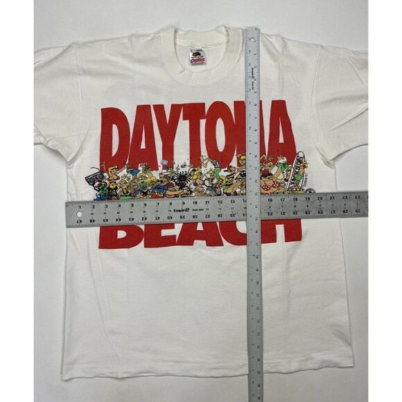 VINTAGE Spring Break Daytona Beach 1992 T-shirt Men Large USA 90s Single Stitch - Picture 10 of 10
